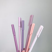 Load image into Gallery viewer, Purple Tone Slim Gel Pen Set
