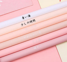 Load image into Gallery viewer, Pink Pastel Slim Gel Pen Set
