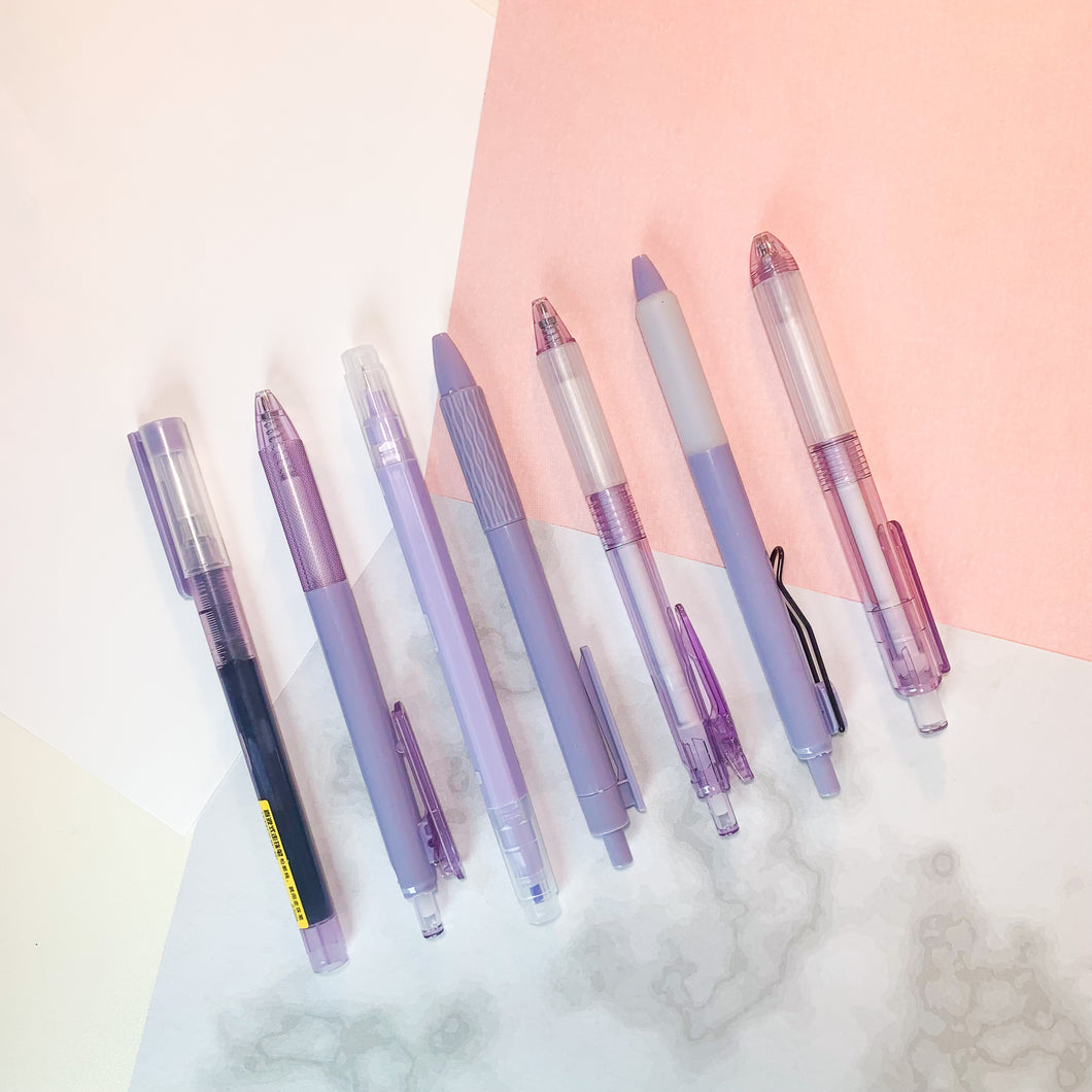 Purple Pen Set