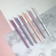 Load image into Gallery viewer, Purple Tone Slim Gel Pen Set
