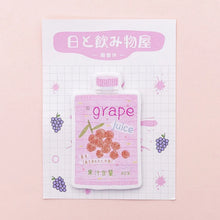 Load image into Gallery viewer, Kawaii Japanese Drink Memo Pad
