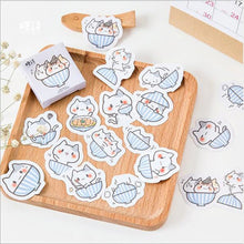 Load image into Gallery viewer, Cat Bowl Sticker Set
