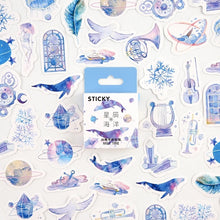 Load image into Gallery viewer, Whale Sticker Set
