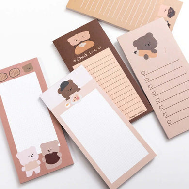Cute Adorable Korean Asian Japanese Memo Note Pad