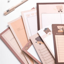 Load image into Gallery viewer, : Cute Adorable Korean Asian Japanese Memo Note Pad

