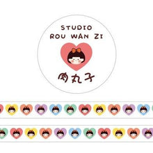 Load image into Gallery viewer, Cute Korean Japanese Asian Kawaii Character Washi Tape Chinese
