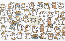 Load image into Gallery viewer, Sea Otter Sticker Set
